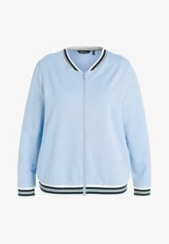 Ulla Popken Sweatjacke - Eisblau -Ulla Popken 3fc4fa99aa254946bcbcf86a2cc9423e