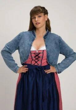 Ulla Popken Blazer - Bleu Jean