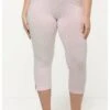 Ulla Popken POLKA DOT PRINT SLIM FIT CAPRIS - Nachtwäsche Hose - Baby Pink -Ulla Popken 3ff3fd8195b34a1fbb986bce28d2ceb4