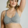 Ulla Popken Y-STRAP - Bustier - Gris Clair Chiné -Ulla Popken 40b22678aa96452a99e93ecf750fc79d