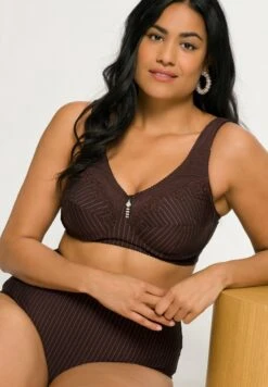 Ulla Popken T-Shirt BH - Espresso -Ulla Popken 417eceeaf1114c65a2bd03cda7b9f248