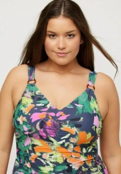 Ulla Popken Badeanzug - Gris 11 Ulla Popken Badeanzug - Gris -Ulla Popken 42978f5a9fa34607a87560132bcfdd01