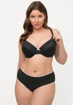 Ulla Popken DECORATIVE EDGE - Bügel BH - Black -Ulla Popken 43446cc46f3e4540a553f5dbba7c8efc 1