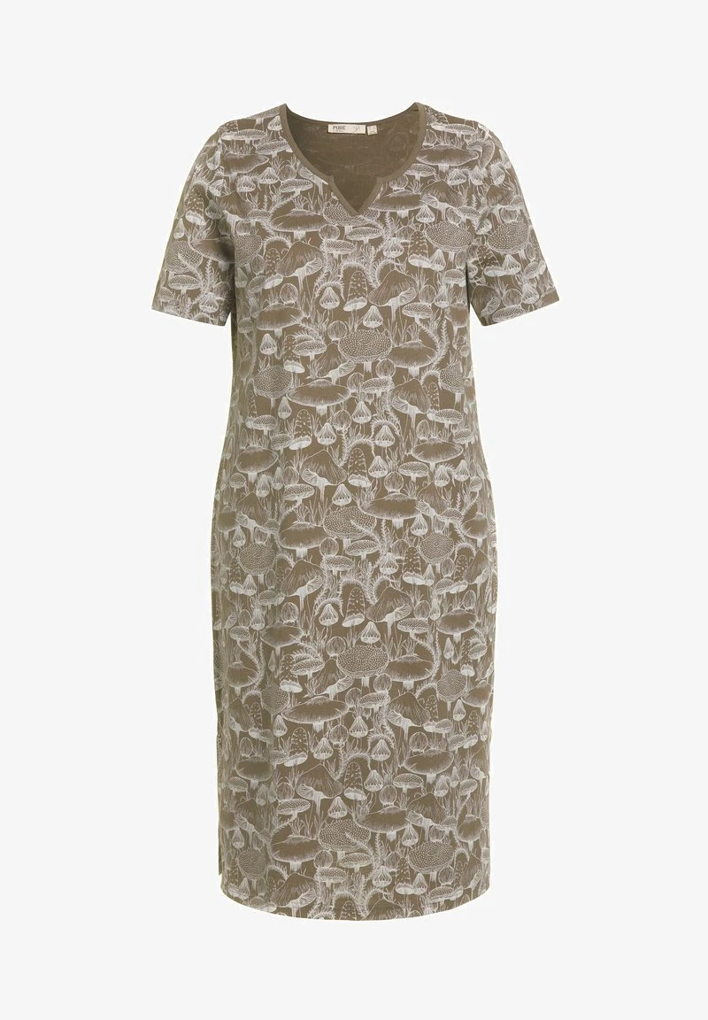 Ulla Popken Nachthemd - Marron Nougat 6 Ulla Popken Nachthemd - Marron Nougat – Bild 4