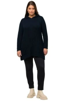 Ulla Popken Strickpullover - Navy Blue -Ulla Popken 444dba018dd44265a07544a0e94cc879