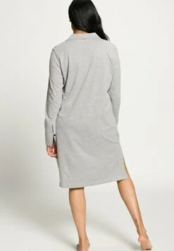 Ulla Popken Nachthemd - Hellgrau Mélange -Ulla Popken 44de95bec591488c973a86329f8eeabb