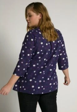 Ulla Popken Bluse - Dark Blue -Ulla Popken 45647feeef974db592a9d5c3465ace9c