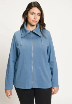Ulla Popken Sweatjacke - Petrolblau -Ulla Popken 4605119692874d30860104b483b5f867 1