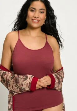 Ulla Popken STRETCH - Top - Burgundy 10 Ulla Popken STRETCH - Top - Burgundy -Ulla Popken 47c9c208e8274517bde2ad9cc2c92c42