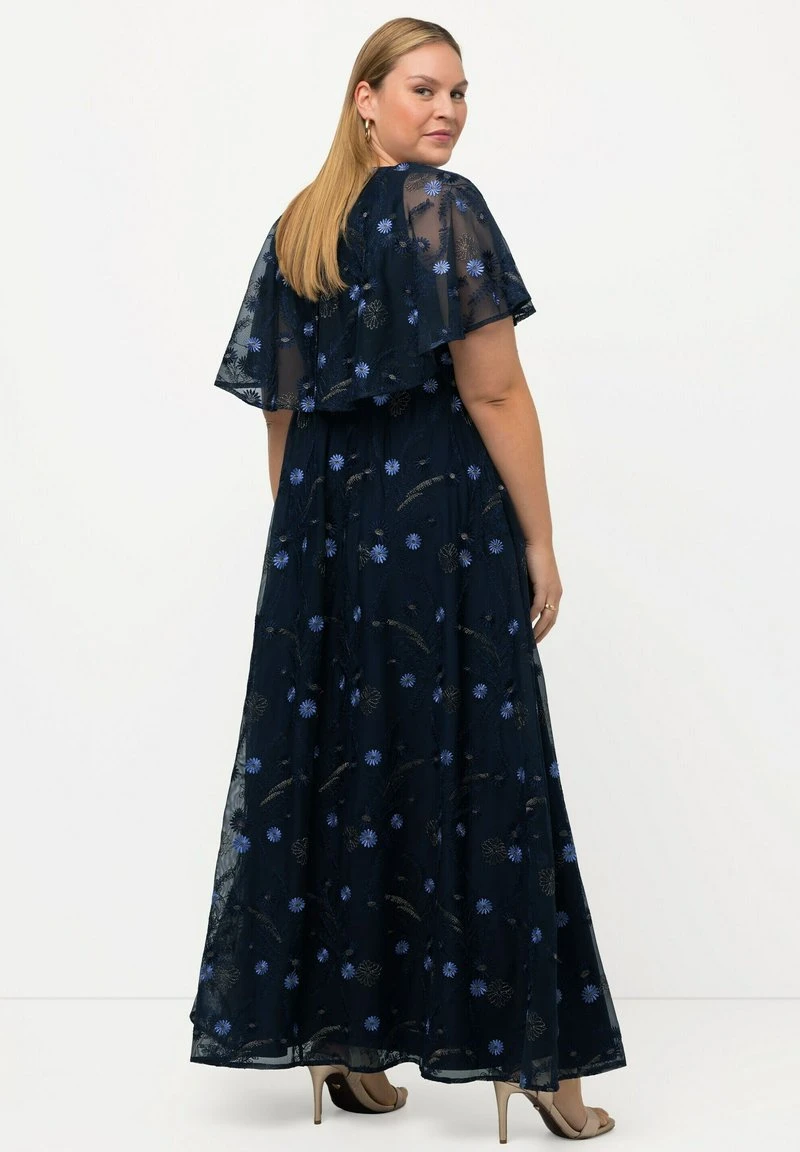 Ulla Popken EVENING - Ballkleid - Navy Blue 5 Ulla Popken EVENING - Ballkleid - Navy Blue – Bild 3