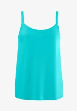 Ulla Popken Unterhemd/-shirt - Cyan