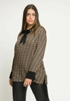 Ulla Popken Bluse - Cognacsable -Ulla Popken 4c7e44ca38f54233a1a865f76ea8eb3b