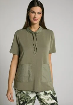 Ulla Popken T-Shirt Basic - Schilf -Ulla Popken 4c7ea09f77534394bc6871793c244d48 1