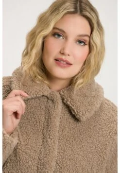 Ulla Popken Fleecepullover - Beige 10 Ulla Popken Fleecepullover - Beige -Ulla Popken 4d6eeadb2a404454a497389e9696b1c7