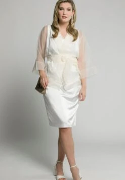 Ulla Popken Blazer - Champagne -Ulla Popken 4d9a78048cf14a09baa37e7a3185d7d7 1