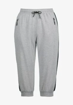 Ulla Popken Jogginghose - Grau Melange -Ulla Popken 4eb29cca106d48d89e792dcd732828ba