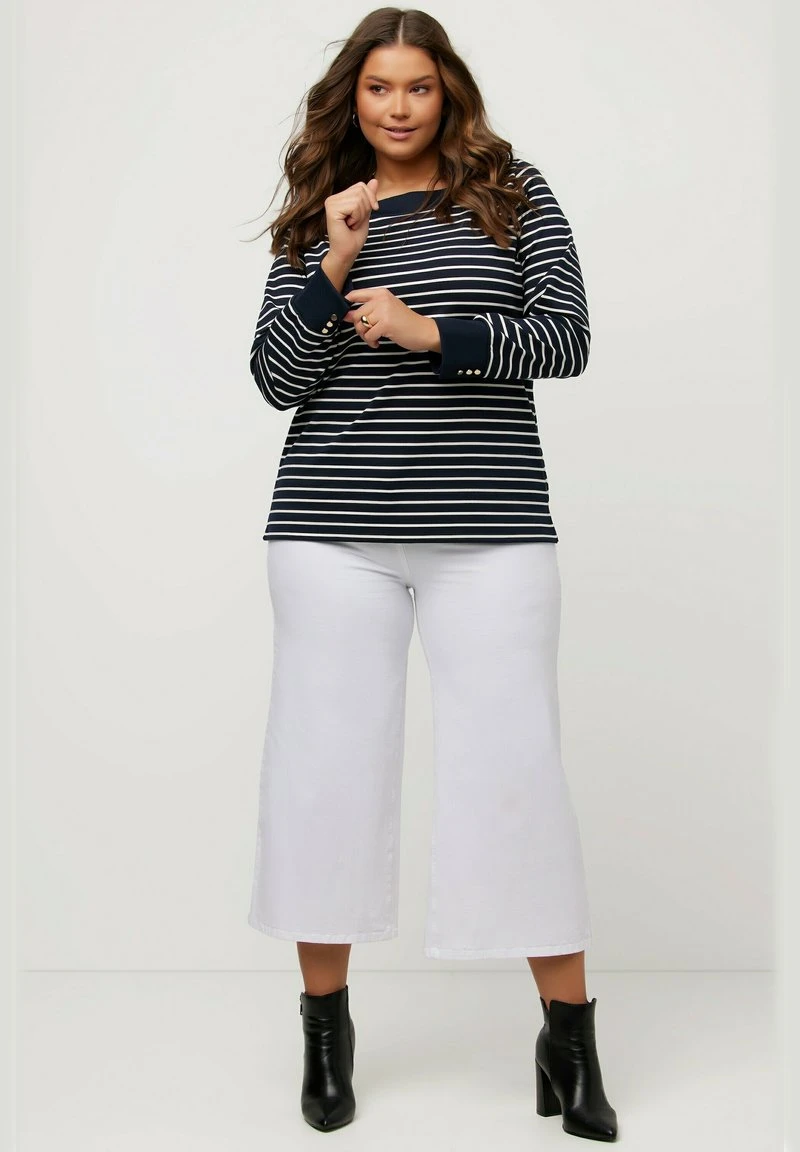 Ulla Popken Langarmshirt - Dunkles Marine 4 Ulla Popken Langarmshirt - Dunkles Marine – Bild 2