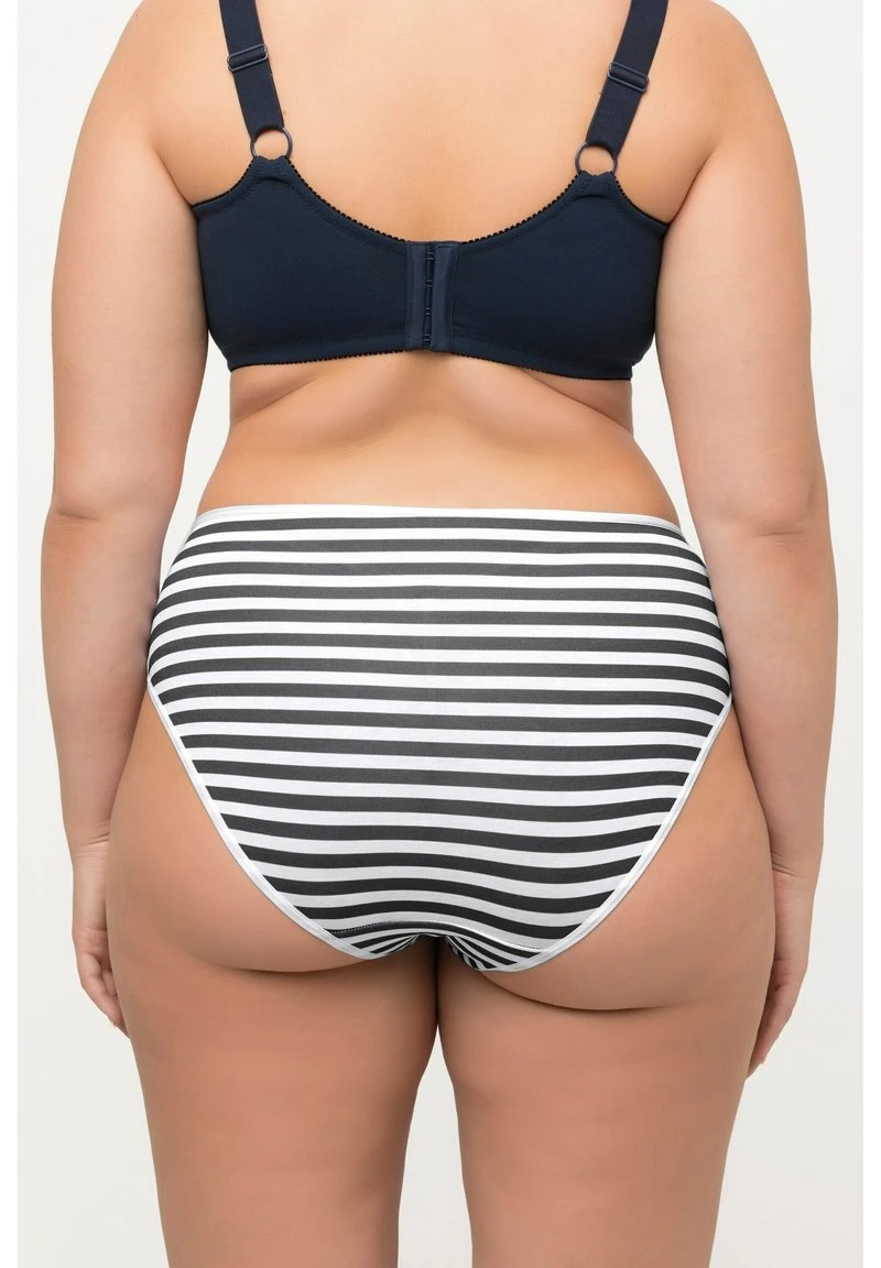 Ulla Popken LOT DE 4 RAYURES COULEUR UNIE - Slip - Bleu Nuit 5 Ulla Popken LOT DE 4 RAYURES COULEUR UNIE - Slip - Bleu Nuit – Bild 3