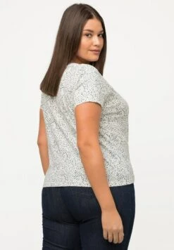 Ulla Popken T-Shirt Print - Blanc Cassé -Ulla Popken 4fae132a105a4241a4d9e6e39f0af229