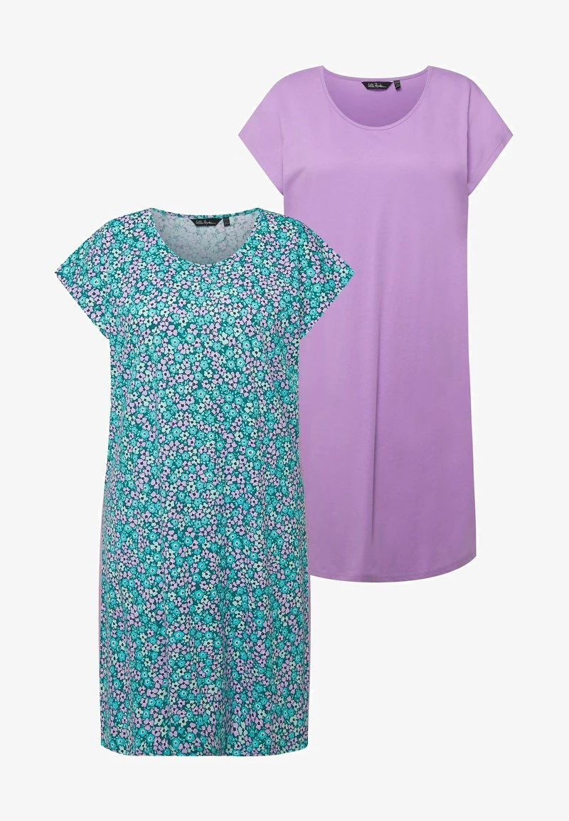 Ulla Popken 2 PACK - Nachthemd - Lavender 5 Ulla Popken 2 PACK - Nachthemd - Lavender – Bild 3