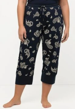 Ulla Popken DE MOTIF CACHEMIRE À TAILLE TIQUE EN - Nachtwäsche Hose - Marine -Ulla Popken 50bad4ce7f244d06917cd0feb4636945 1