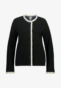 Ulla Popken Strickjacke - Schwarz -Ulla Popken 51ea20d4b60549b1927628267b8528bb