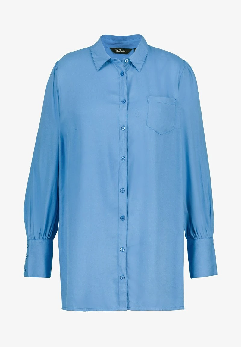 Ulla Popken LANGARM - Hemdbluse - Sky Blue 7 Ulla Popken LANGARM - Hemdbluse - Sky Blue – Bild 5