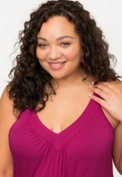 Ulla Popken Jerseykleid - Rose Fuchsia -Ulla Popken 53dcbe22c0094dcea3f1141b10ab8d9f