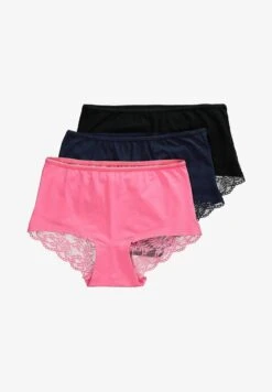 Ulla Popken HIPSTERS EN LOT DE 3 À LARRIÈRE - Slip - Bleu Nuit -Ulla Popken 53fa9091f55d44d78314504a84efb357