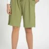 Ulla Popken WEITES BEIN ELASTIKBUND - Shorts - Salbei 2 Ulla Popken WEITES BEIN ELASTIKBUND - Shorts - Salbei -Ulla Popken 5459b4ddba624a1499f1e854a1cb3f4b