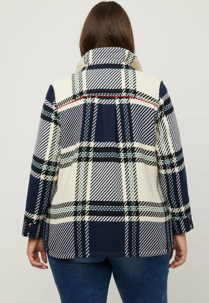 Ulla Popken Leichte Jacke - Navy Blue Multi 5 Ulla Popken Leichte Jacke - Navy Blue Multi – Bild 3