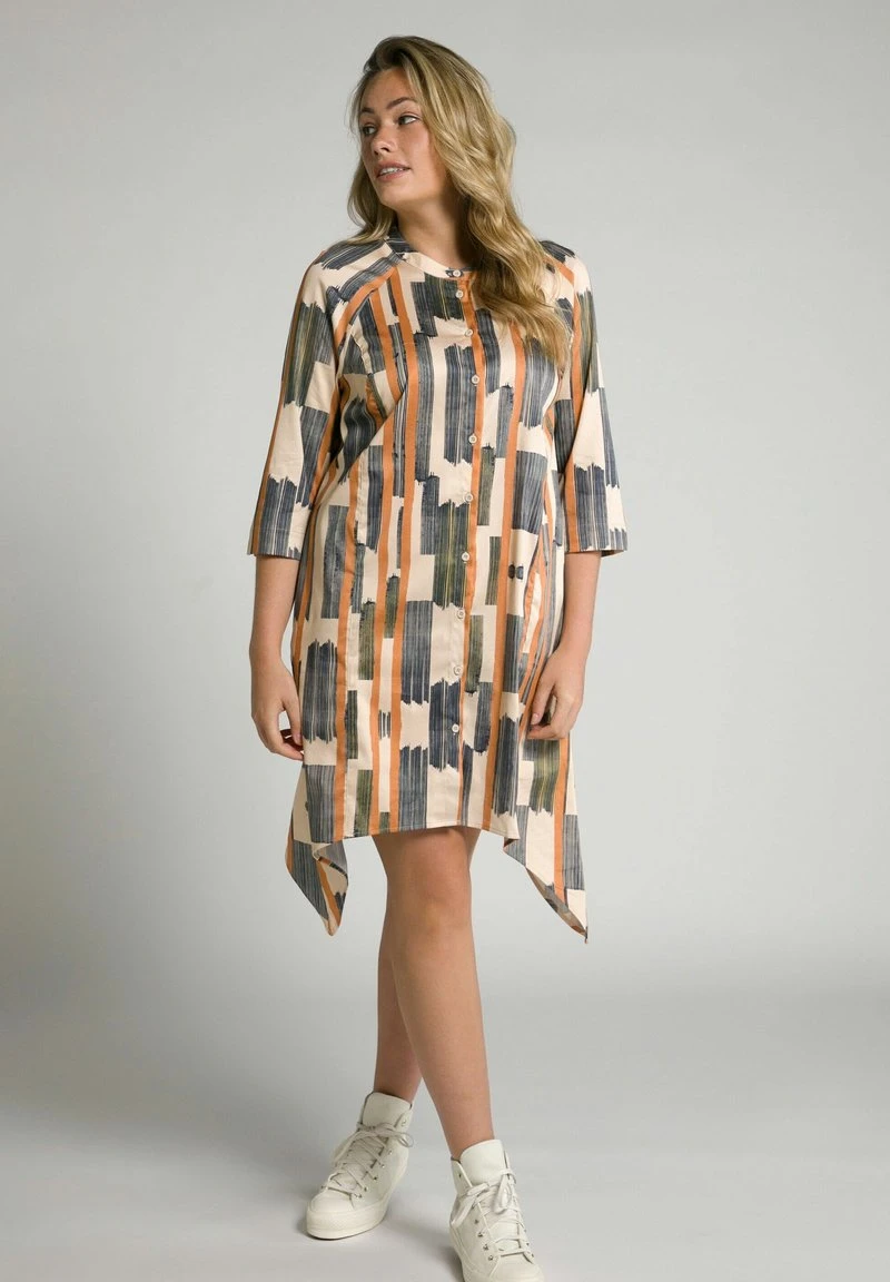 Ulla Popken Blusenkleid - Cremé 3 Ulla Popken Blusenkleid - Cremé