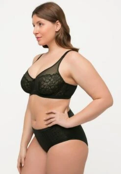 Ulla Popken AVEC BONNETS SOUPLES - Bügel BH - Noir -Ulla Popken 554d14259349496f9429ed03d62d12cd