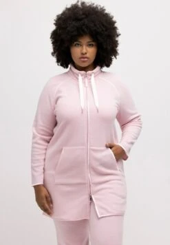Ulla Popken 2-WEGE-ZIPPER - Kurzmantel - Blasses Rosa