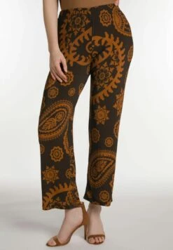 Ulla Popken Stoffhose - Dunkelbraun -Ulla Popken 556e9a34ae8442da972a00a86d0a9714 1