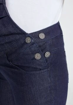 Ulla Popken Latzhose - Dark Blue Denim 13 Ulla Popken Latzhose - Dark Blue Denim -Ulla Popken 55d496cde3b740079bb3fc41bce20280