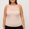 Ulla Popken HIGH NECK DETAIL CAMI - Top - Pink -Ulla Popken 5724a2d96d6b4fe88d9fa3ca1dd65299
