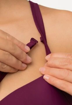 Ulla Popken TOUR DE C - Badeanzug - Vin Rouge -Ulla Popken 5768810ade124465a3308cbd95647add