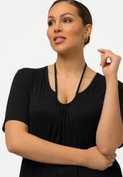 Ulla Popken T-Shirt Basic - Noir -Ulla Popken 57aa5950b7aa423aa76fdd188bcdcc0c