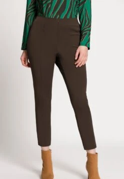 Ulla Popken Stoffhose - Donkerbruin