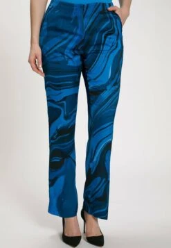 Ulla Popken Stoffhose - Stralend Blauw -Ulla Popken 594f01fbbd86456482e9950c3ab09b50 1
