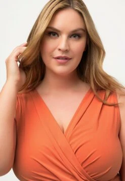 Ulla Popken Maxikleid - Pumpkin -Ulla Popken 595795ae55f94fc080845e9745394f3f