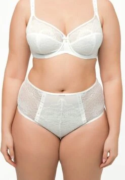 Ulla Popken EN AVEC STRASS FANTAISIE STRING EN T À L'ARRIÈ - String - Blanc Neige -Ulla Popken 5966c116640746ccbca1e240570b5e01 1