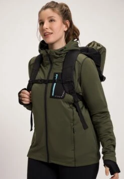 Ulla Popken Sweatjacke - Moosgrün -Ulla Popken 59d2a474b91d46ffb6a7607441d9cca5