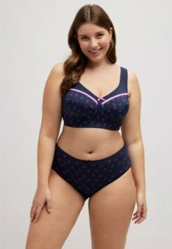 Ulla Popken MIDI LOT DE 4 CŒURS - Slip - Dark Blue -Ulla Popken 5a7147a493a7418a85230edccea054b5