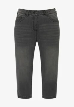 Ulla Popken CORSAIRE SARAH - Jeans Shorts - Jean Gris Clair -Ulla Popken 5b2fad10b07b4c5ca4d72c1d05925d30