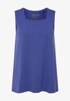 Ulla Popken CARREE AUSSCHNITT ÄRMELLOS - Top - Tabak -Ulla Popken 5b60cc72828340be9b32f80eb5ec4c07