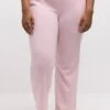 Ulla Popken LOUNGEWEAR - Nachtwäsche Hose - Blasses Rosa