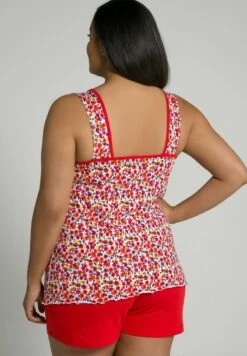 Ulla Popken Nachtwäsche Set - Paprikarood -Ulla Popken 5ccbaa5f6821427b8306d6c2058218be