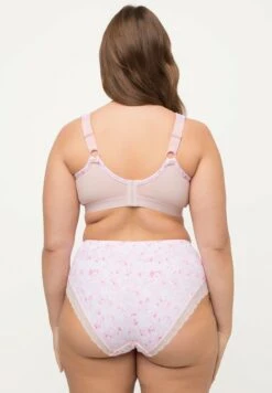 Ulla Popken MINIMIZER- GEMUSTERTE PASPEL OHNE BÜGEL CUP C - E - Triangel BH - Baby Rosa -Ulla Popken 5d9e5b7bb0ed4d2799141d2324bf1a59
